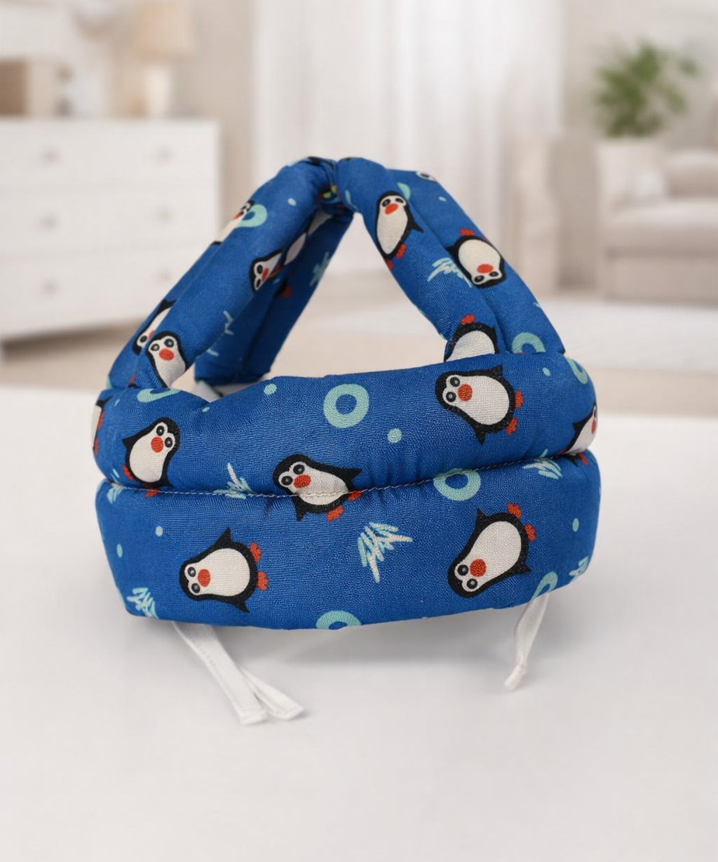 Baby Safety Helmet Head Protector | Soft Cushion Anti-Fall Protection Cap