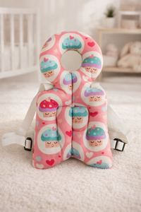 Baby Angel Head Support Pillow This Product Velvet | Soft Neck Support Cushion (4–18 Months)