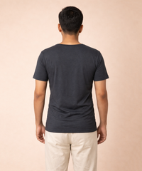 Fitto Men's Vest Ticker Plain Low Neck Half Sleeve Cotton | 5 Pack Combo | Soft Breathable Innerwear