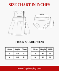 Girl Baby Sleeveless Frock | 100% Cotton Floral Printed Gown Dress/Frock Dress | Age 0 to 12 Months (Pack of 3)