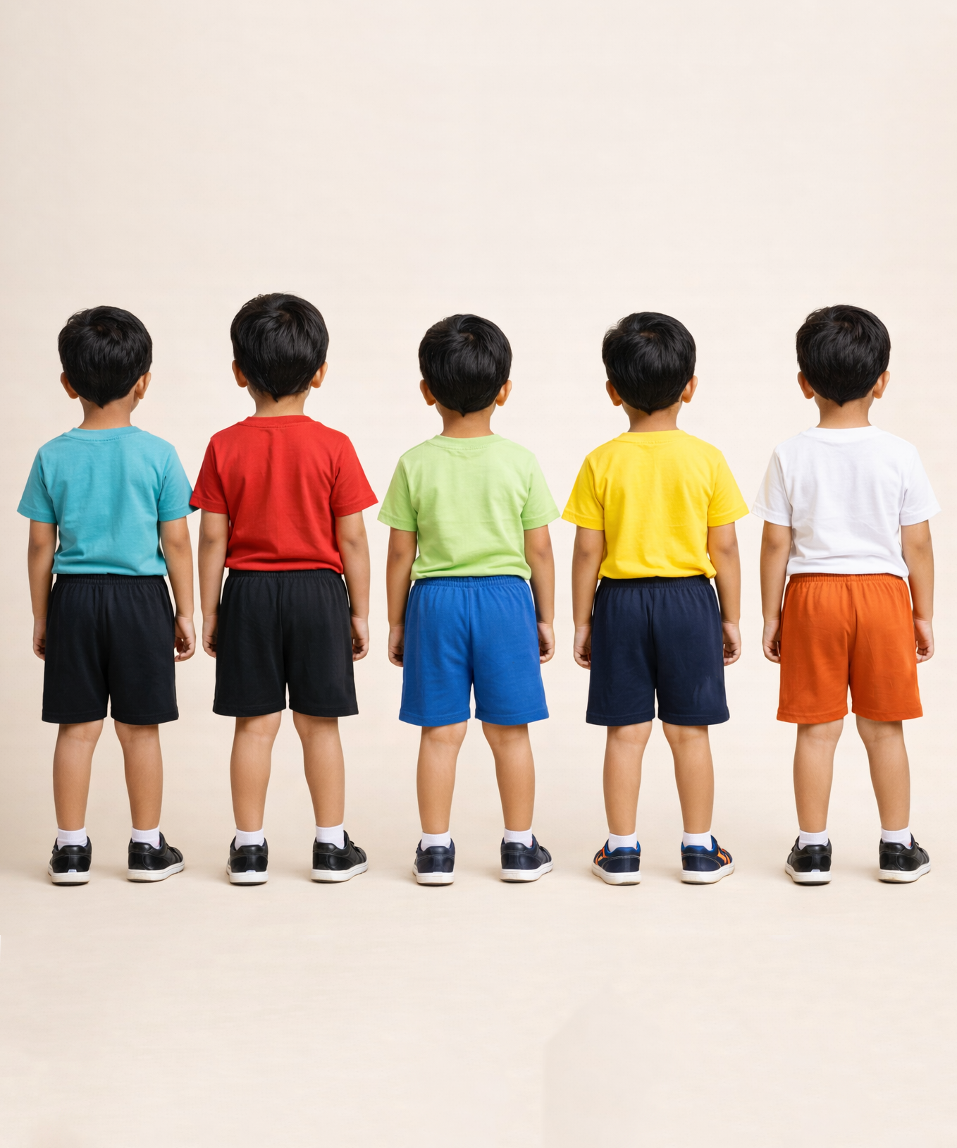 Boy Kid Cotton Printed Shorts | Random Cartoon Printed | Age 1 to 6 Years (Pack of 5 Pieces)