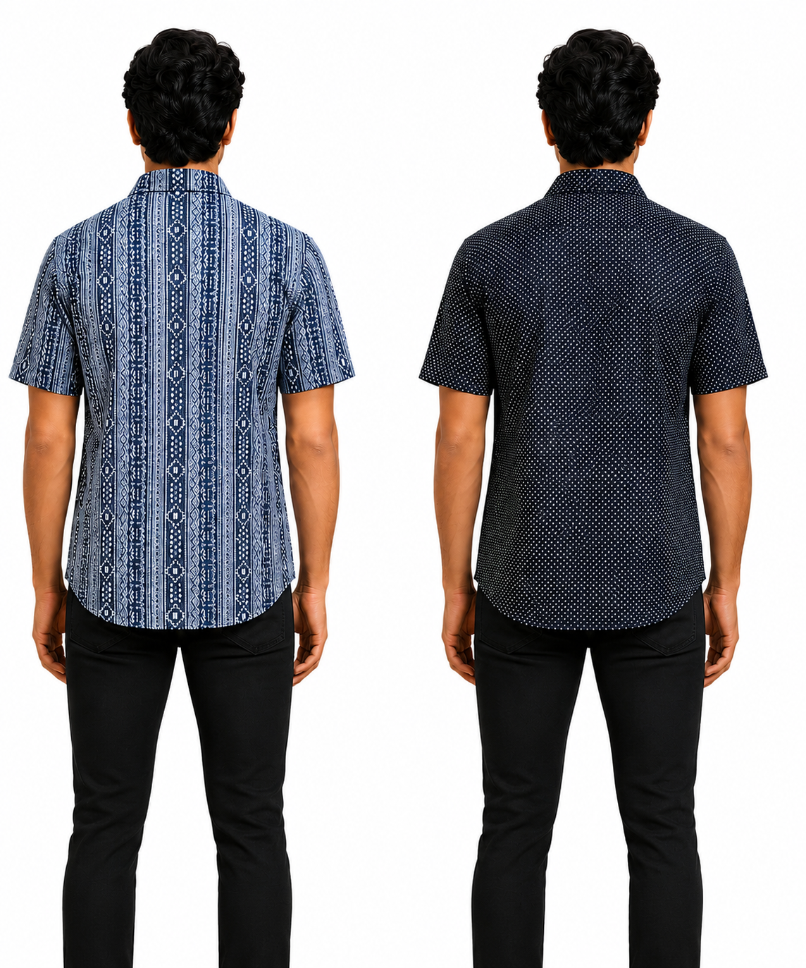 Men's Printed Casual Half Sleeve Shirt | Size - L,XL,2XL | Regular Fit Summer Resort Shirts for Men | Pack Of 2 Piece Combo