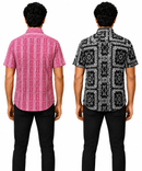 Men's Printed Casual Half Sleeve Shirt | Size - L,XL,2XL | Regular Fit Summer Resort Shirts for Men | Pack Of 2 Piece Combo