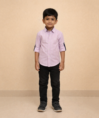 Kids Checked Cotton Shirt | Full Sleeve Casual Wear | Age 3–13 Years