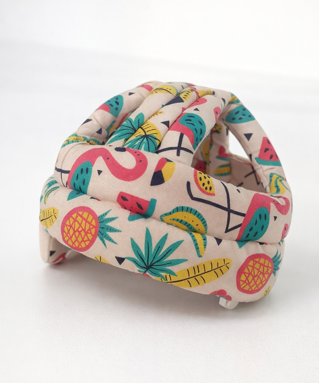 Baby Safety Helmet Head Protector | Soft Cushion Anti-Fall Protection Cap