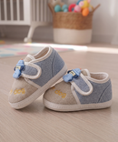 Imported Baby Shoes with Cartoon Badge | 0 to 12 Months