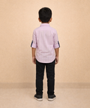 Kids Checked Cotton Shirt | Full Sleeve Casual Wear | Age 3–13 Years