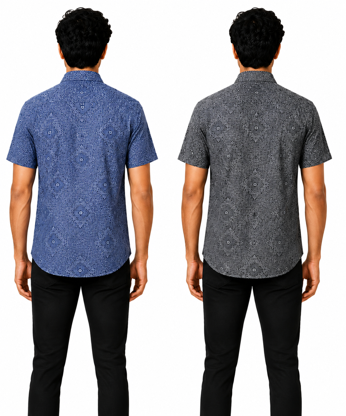 Men's Printed Casual Half Sleeve Shirt | Size - L,XL,2XL | Regular Fit Summer Resort Shirts for Men | Pack Of 2 Piece Combo