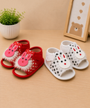Baby Cartoon Printed Soft Sole Booties Shoes for Infants & Toddlers | Pack of 2 Pairs Set Combo