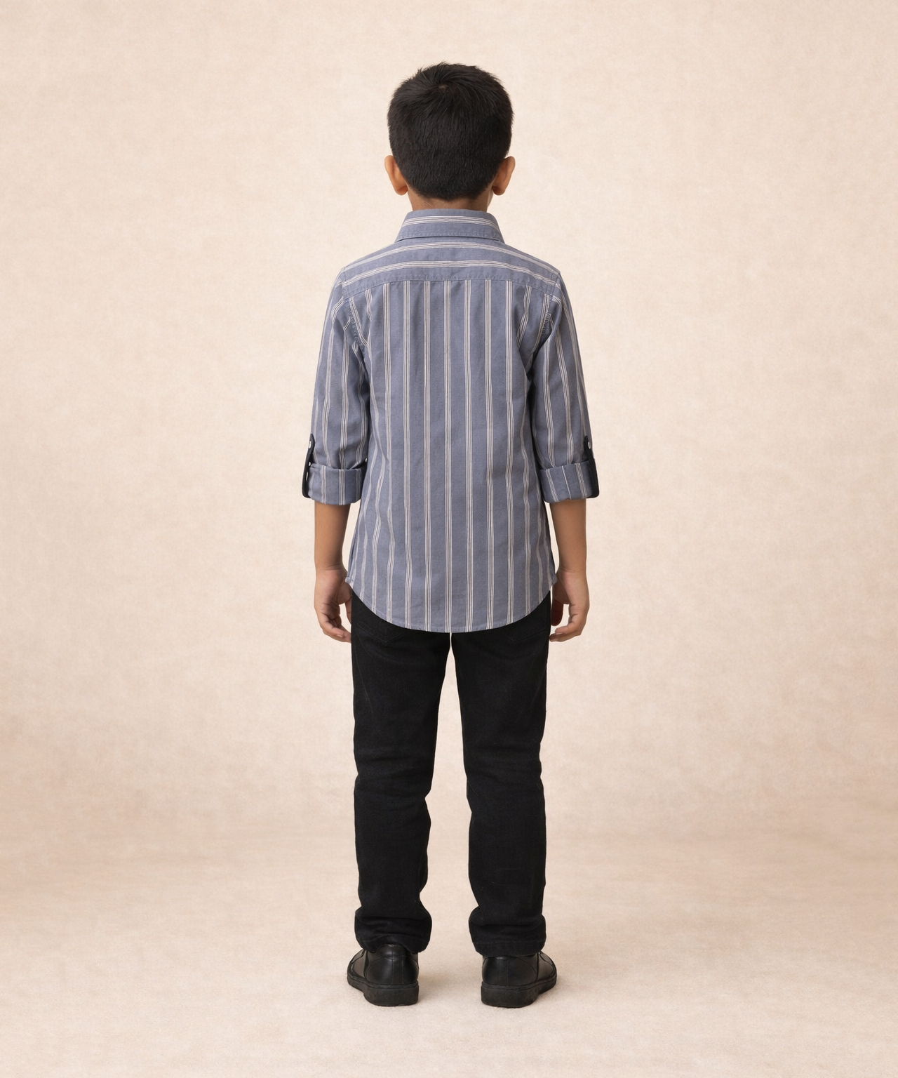 Kids Checked Cotton Shirt | Full Sleeve Casual Wear | Age 3–13 Years