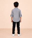 Kids Checked Cotton Shirt | Full Sleeve Casual Wear | Age 3–13 Years