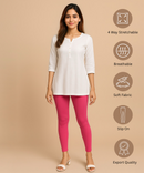 Premium 4 way Lycra Women Leggings (Ankle Length)