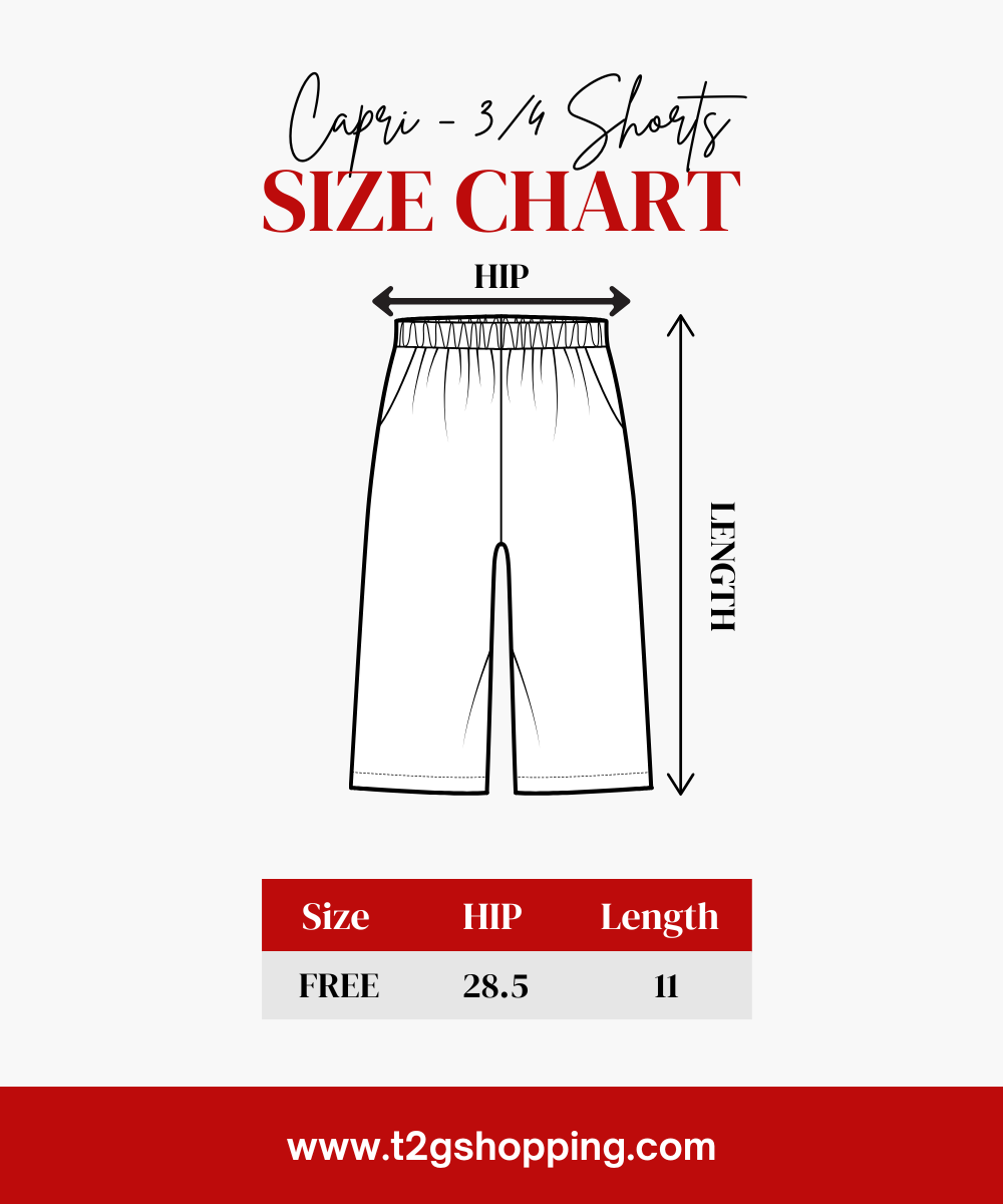 Women Night Wear 100% Cotton Printed Capri / 3/4 Shorts Combo (Pack of 3)