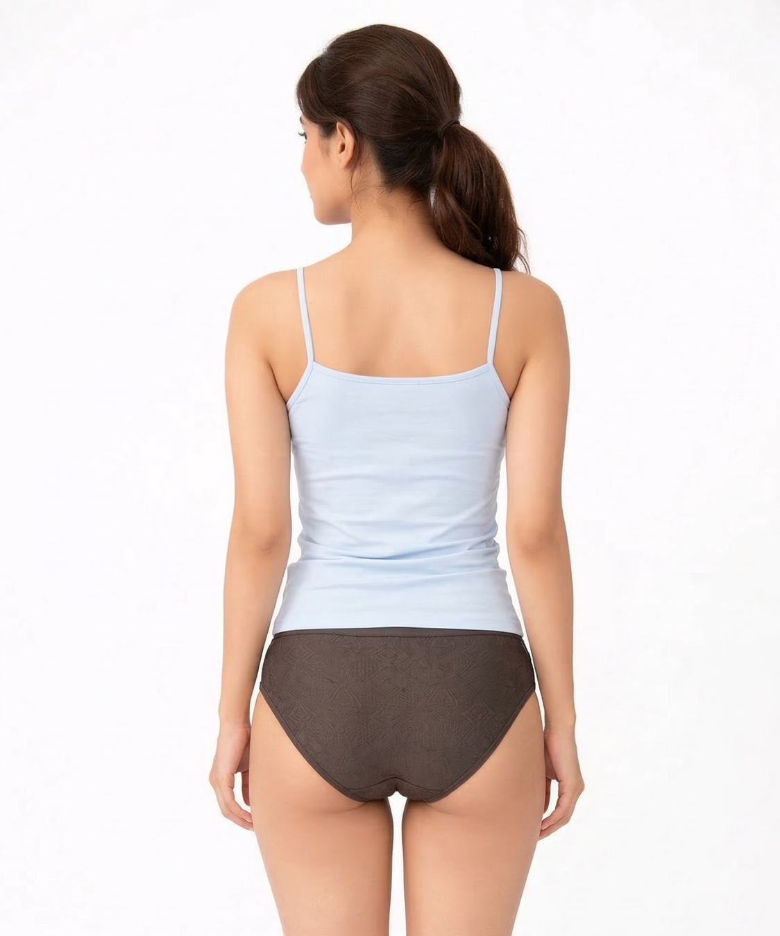 Fitto Ladio Panties Women's Plain  Underwear 100% Pure Cotton | (Pack of 5)