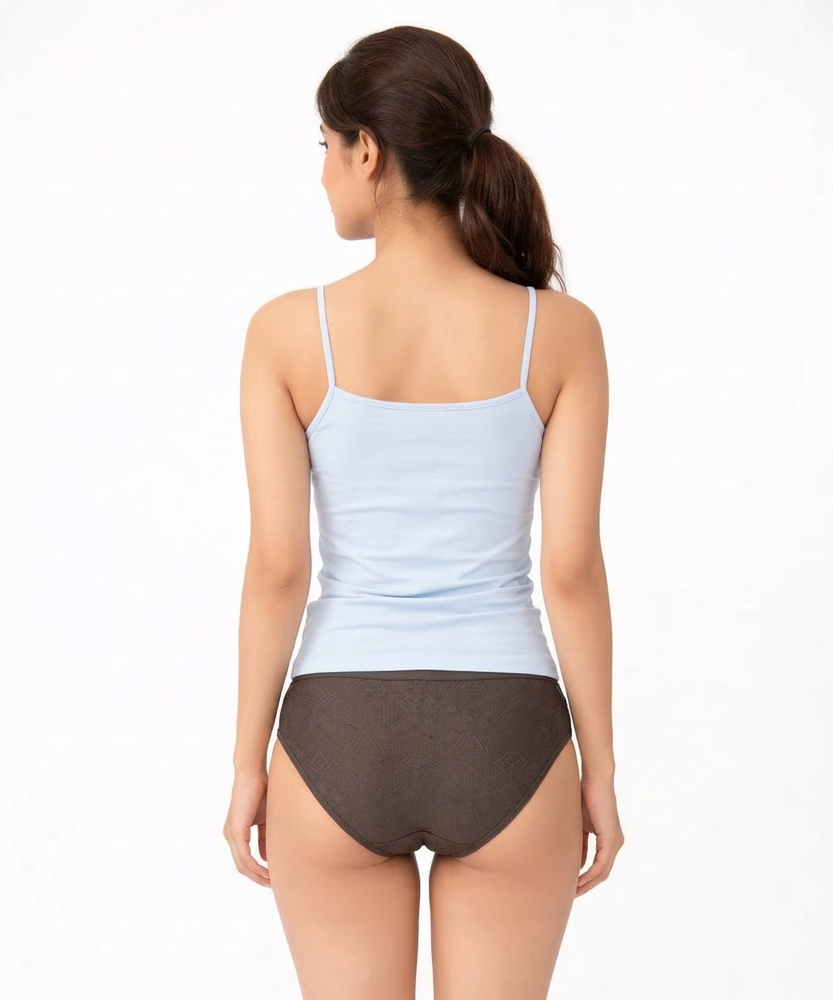 Fitto Ladio Panties Women's Plain  Underwear 100% Pure Cotton | (Pack of 5)
