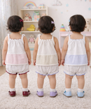 Boy & Girl Baby Printed Top Knot Dress | Top and Shorts Set | 100% Pure Cotton (Pack of 3 Sets Combo)