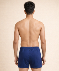 Fitto Spark Men's Fine Pocket Trunk Plain Brief 100% Pure Cotton | (Pack of 5)