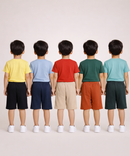 Boy Kid Cotton Printed Shorts | Random Cartoon Printed | Age 1 to 6 Years (Pack of 5 Pieces)
