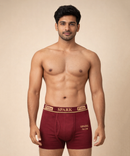 Fitto Spark Men's Trunk Plain Brief 100% Pure Cotton | (Pack of 5)