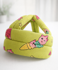 Baby Safety Helmet Head Protector | Soft Cushion Anti-Fall Protection Cap