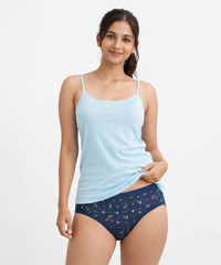 Fitto Ladio Panties Women's Print Underwear 100% Pure Cotton | (Pack of 5)