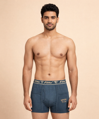 Fitto Men's Spark Fine Trunks 100% Pure Cotton | (Pack of 5)