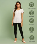 Premium 4 way Lycra Women Leggings (Ankle Length)