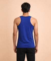 Fitto Men's Vest Plain Ticker Cotton Vest | 5 Pack Combo | Soft Breathable Innerwear