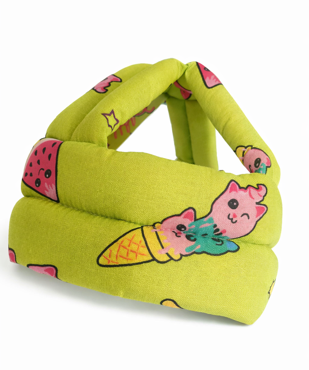 Baby Safety Helmet Head Protector | Soft Cushion Anti-Fall Protection Cap