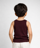 Kids Boys Color Cotton Inner Vest – Comfortable Sleeveless Undershirt ( Pack Of 5 Combo )