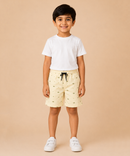 Kids Printed Cotton Shorts for Boys | Age - 5 to 10 Years | Soft Elastic Waist Casual Summer Shorts | Pack Of 1 Piece