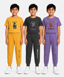 Boys Graphic Printed T-Shirt & Typography Track Pant Co-Ord Set | Age 2-5 Years | Pack Of 3 Set