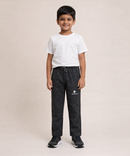Boys Cotton Track Pant | Plain Dark Grey Color | Age 3 to 12 Years