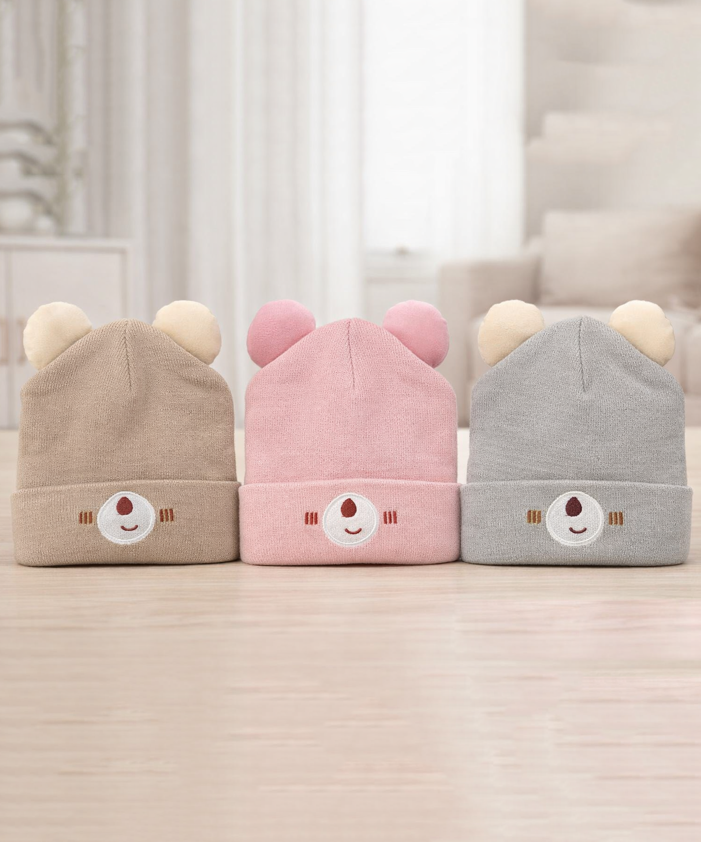 Premium Baby Beanie Cap for Babies and Kids | Imported Fleece Fabric