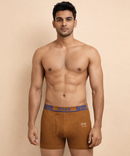 Fitto Spark Men's Trunk Plain Brief 100% Pure Cotton | (Pack of 5)