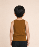 Kids Boys Color Cotton Inner Vest – Comfortable Sleeveless Undershirt ( Pack Of 5 Combo )