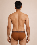 Fitto Men's Brief's Top Underwear 100% Pure Cotton | (Pack of 5)
