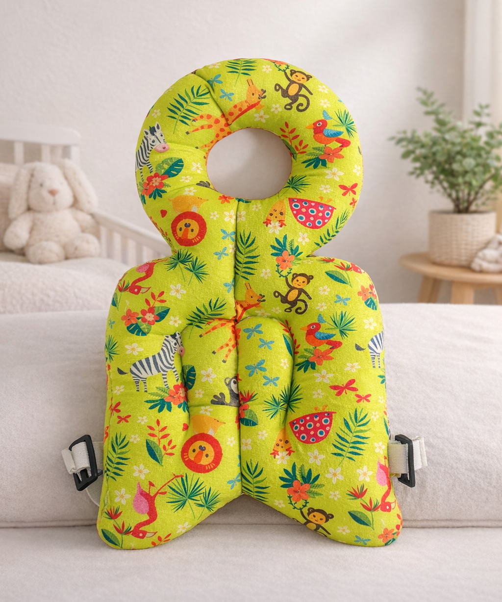 Baby Angel Head Support Pillow This Product Velvet | Soft Neck Support Cushion (4–18 Months)