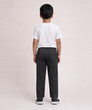 Boys Cotton Track Pant | Plain Dark Grey Color | Age 3 to 12 Years