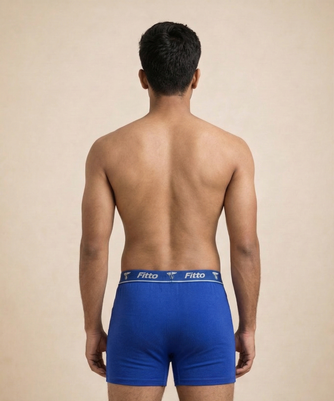 Fitto Men's Spark Fine Trunks 100% Pure Cotton | (Pack of 5)