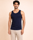Fitto Men's Vest Plain Ticker Cotton Vest | 5 Pack Combo | Soft Breathable Innerwear