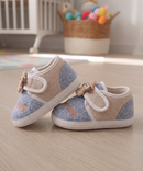 Imported Baby Shoes with Cartoon Badge | 0 to 12 Months