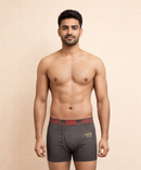Fitto Spark Men's Trunk Plain Brief 100% Pure Cotton | (Pack of 5)