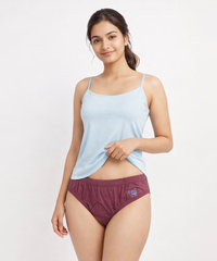 Fitto Lisa Panties Women's Plain Underwear 100% Pure Cotton | (Pack of 5)