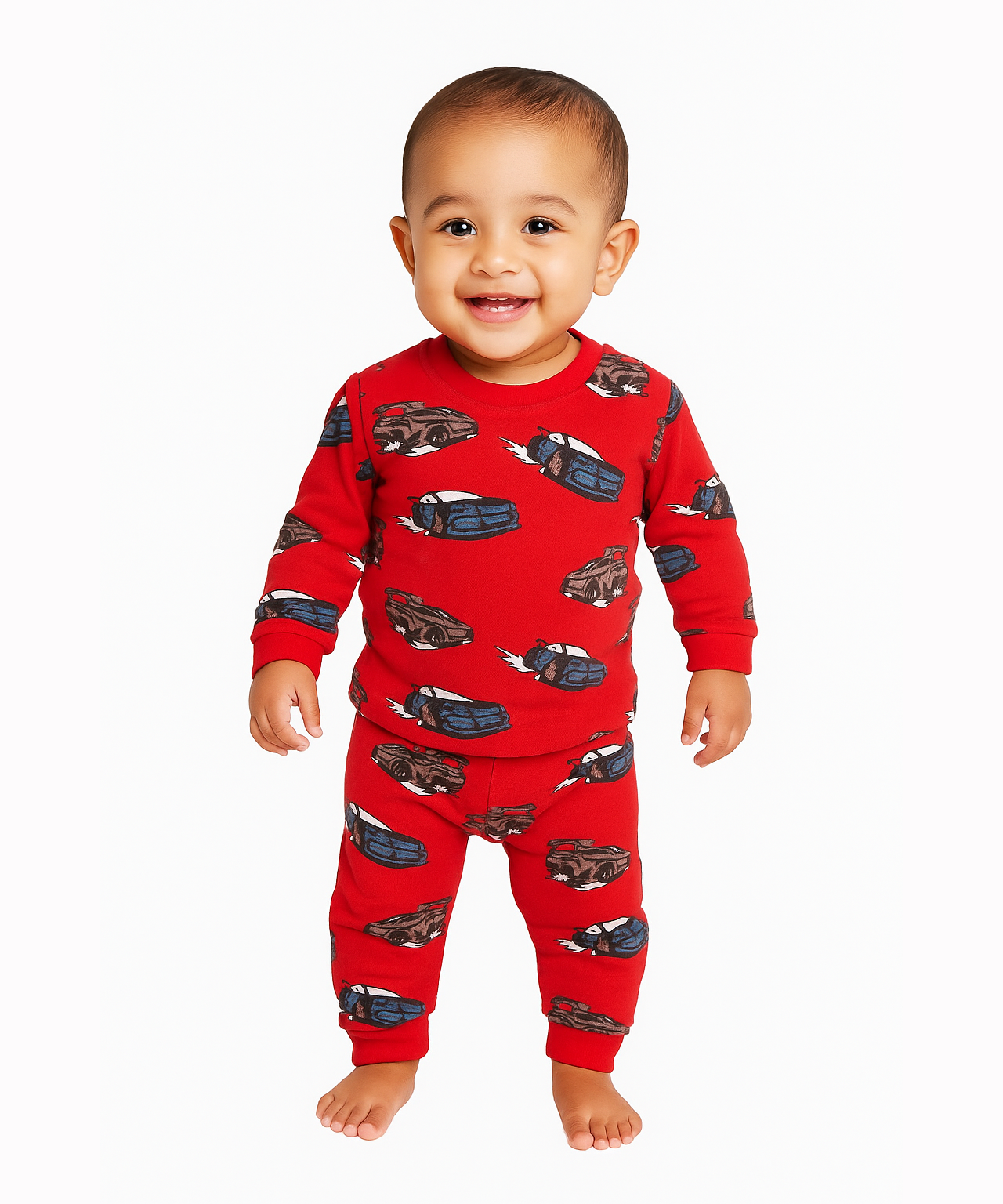 Babies Co-ord Set | Fullsleeve Tshirt and Trackpant Boy Babies | Age 3-18 Months