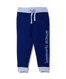 Boys Cotton Printed Plain Color Trackpant (Pack of 3)