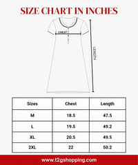 Maternity Feeding Maxi Dress | Nursing Friendly Nighty Style (Pack of 2 Pieces)