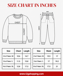 Boys Full Sleeve Cotton Winter Co-Ord Set | Typography Chest Printed Sweatshirt & Jogger Track Pant | Age 1 to 4 Years (Pack of 3 Sets)