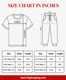 Boys Graphic Printed T-Shirt & Typography Track Pant Co-Ord Set | Age 2-5 Years | Pack Of 3 Set