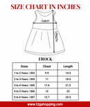 Fish Frock Floral Printed | Casual wear for Girl Kids Age 1 To 6 Years (Pack of 3)